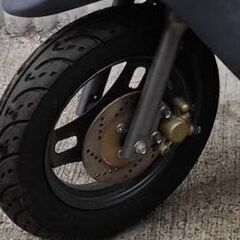 レッツ2S ディスクブレーキ 見たこと無いでしょ？「原付バイク」
