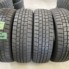 F0046　中古スタッドレス185/70R14 4本セット！2019年製造！ダンロップWM01 カローラフィールダーなどに！