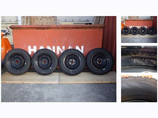 4本セット　トヨタ 純正14インチ　165/70R14　2021年製　スタッドレス