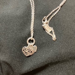 coach コーチ　シルバーネックレスの画像