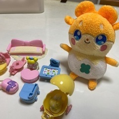 ヒミツのここたま　ラキタマのぬいぐるみ&ドールと小物セット　タオルのかみさまニコリの画像
