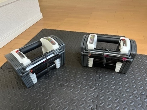 可変式　パワーダンベル　フルセット　90ポンド(約41kg)x2