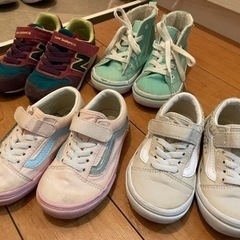vans ニューバランス　17cmの画像