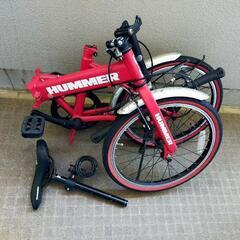 Hummer 折りたたみ自転車の画像