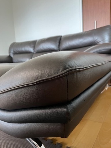 ❮美品❯本革カウチソファ　ロゾ4