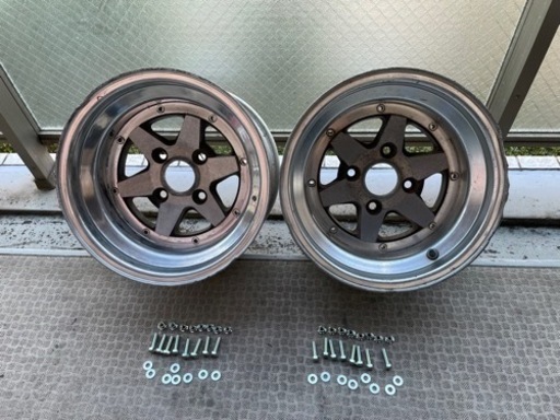 当時物！ロンシャン XR-4 14インチ Aタイプ 8J-13 深リム 旧車 暴走族 AE86 箱スカ