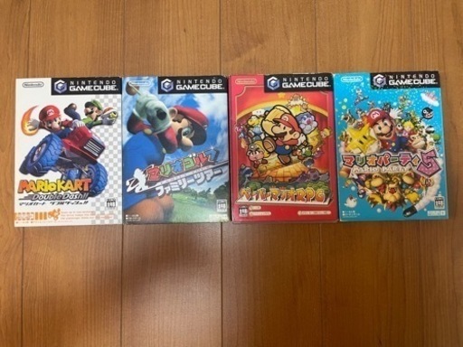 ゲームキューブ GAME CUBE マリオソフト 4点セット