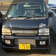 エブリィワゴン　DA62Wスポーツターボ黒　検1年6ヶ月付 Ｒ８...