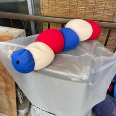 いもむしぬいぐるみ