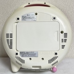 珍品 SONY CDラジオ ZS-E5 ピンク 再生確認済の画像