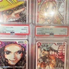ワンピース フィナーレセット psa10 連番