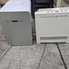 ポータブル温冷蔵庫+HITACHI温冷風機