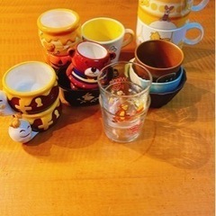 クマのプーさんコーヒーカップ等15点セット