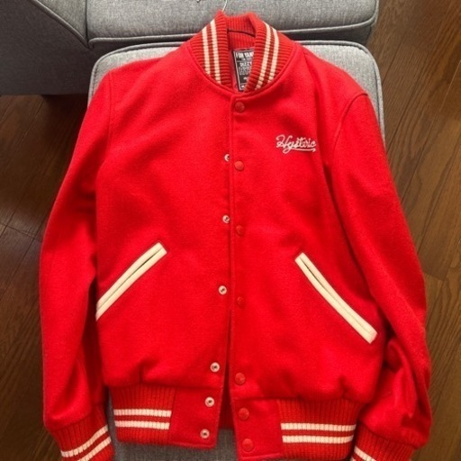 価格相談OK/HYSTERIC GLAMOUR　 2021AW TEAM LOGO刺繍スタジャン