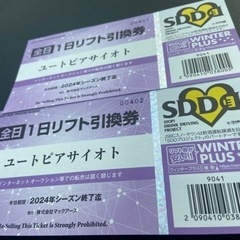 サイオト　リフト券2枚