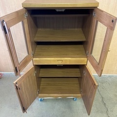 木製　棚の画像