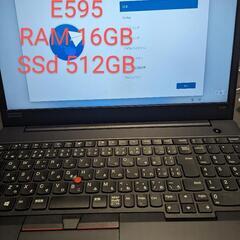 【2/1（本日）で掲載終了します】Thinkpad E595 R...