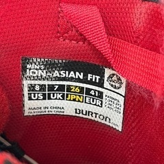 バートン　ion 26.0cm スピードレースの画像