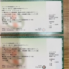 ユリックス吹奏楽団コンサート2枚