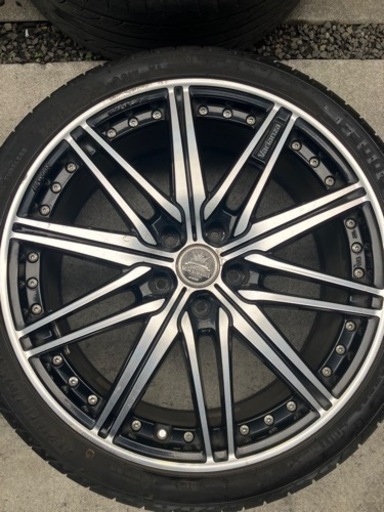 WORK　varianza　19インチアルミホイールセット　225/35ZR19　245/35ZR19
