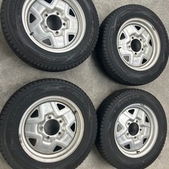 ジムニ　スタッドレスタイヤセット　ダンロップ　WINTERMAX...