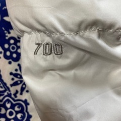 ダウンジャケットレディースS(ノースフェイス)白の画像