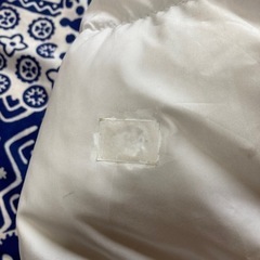 ダウンジャケットレディースS(ノースフェイス)白の画像