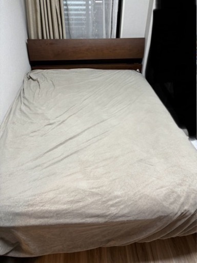 ダブルベッド　ニトリ　コンセント付き