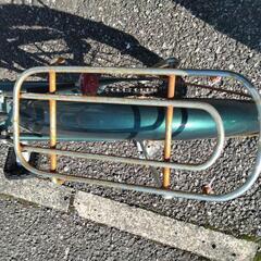 修理済み折りたたみ自転車の画像