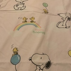 【美品】スヌーピー掛け布団カバー　デッドストック！の画像