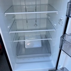 T【高年式】2020年式 153L LED庫内灯 2ドア冷蔵庫 東芝 GR-R15BS(K)の画像