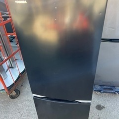 T【高年式】2020年式 153L LED庫内灯 2ドア冷蔵庫 東芝 GR-R15BS(K)の画像