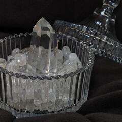 【新品】浄化セット(水晶 六角柱) 透明度高め大きめの画像