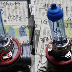 Ｈ８ハロゲンバルブ　35W、100W　（Ｈ１０装着可能）の画像
