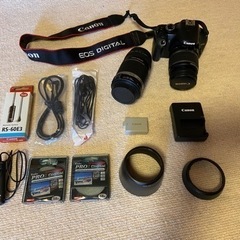 Canon 一眼レフカメラ 交換レンズ、三脚ほか