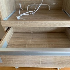 【お話中】電子レンジ台、食器棚、収納ラックの画像