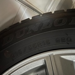 募集中　スタッドレスタイヤホイール付き　215/65R16の画像