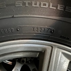 募集中　スタッドレスタイヤホイール付き　215/65R16の画像