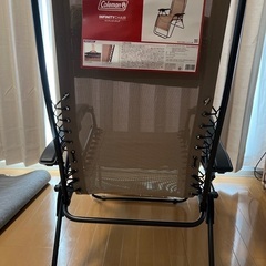 Coleman コールマン　インフィニティチェア ベージュの画像