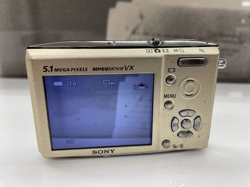 SONY Cyber-shot コンパクトデジタルカメラ DSC-T5 バッテリ