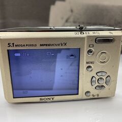 DSC-T5 S｜ソニー SONY DSC-T5 S CYBER SHOT/T5 シルバー｜中古