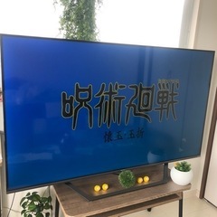 高画質4K Youtube アマプラ ハイセンスTV超薄型58インチ 58U7FGの画像