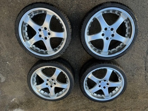 人気　希少 カールソン carlsson 19インチタイヤ アルミホイール4本 8.5J/9.5J