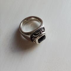 アクアシルバー　アラベスクリング
