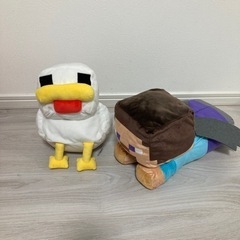 スティーブ　ニワトリ　マイクラ