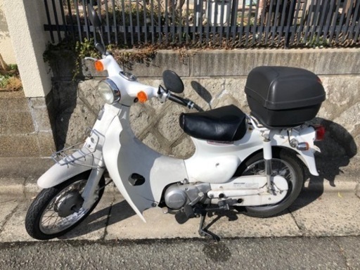 実働　リトルカブAA01 50cc リアボックス付き