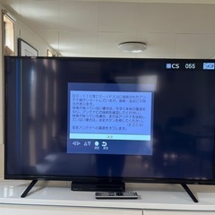 テレビ　55型　2020年の画像
