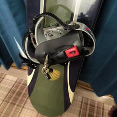 【取引中】スノーボード  ビンディング付き ワックスオマケの画像