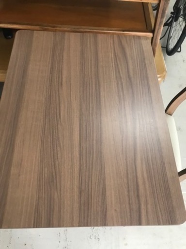 取引場所　南観音　ロ2401-786 中古美品　ダイニングテーブルセット　イス2脚付き　バラ売り不可