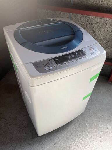 【格安】TOSHIBA 7.0kg洗濯機 AW-70DJ 2010年製 通電確認済み 大容量 格安 早い者勝ち！ 引取歓迎 配送OK